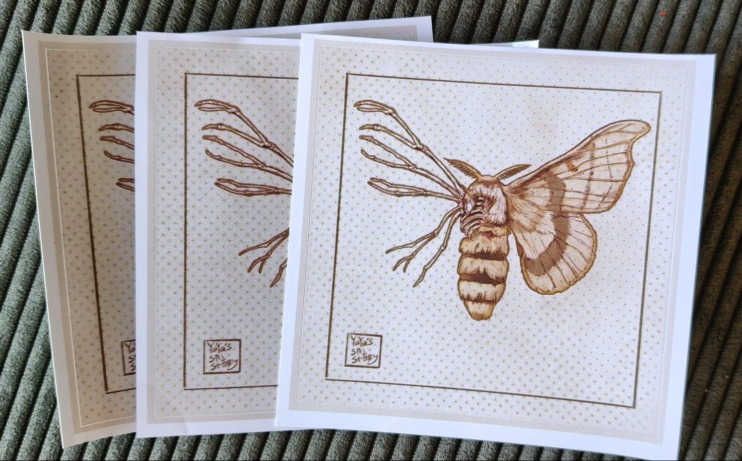 Yaya’s Sad Story – Collector Sticker Set (Set of 3)