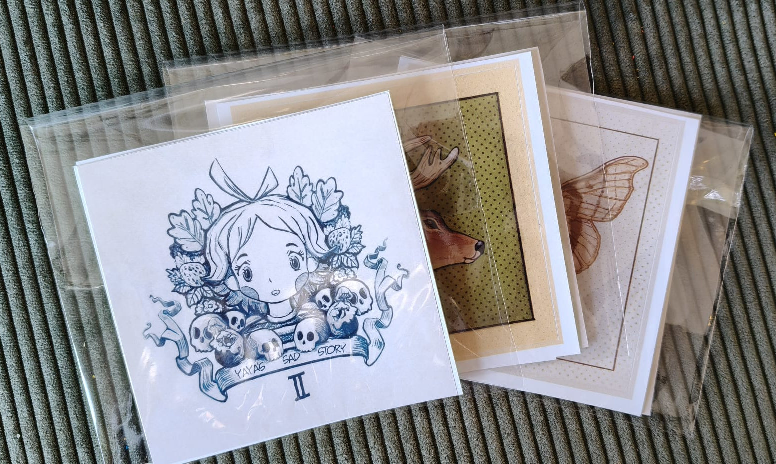 Yaya’s Sad Story – Collector Sticker Set (Set of 3)