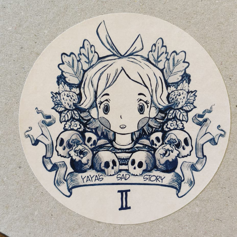 Yaya’s Sad Story – Collector Sticker Set (Set of 3)